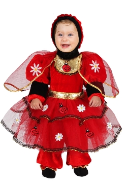 Costume hot sale coccinella bambina